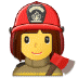 👩‍🚒 woman firefighter display on Samsung